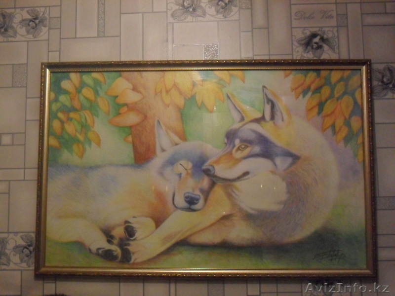 картина "макензнские волки" - Изображение #1, Объявление #808480