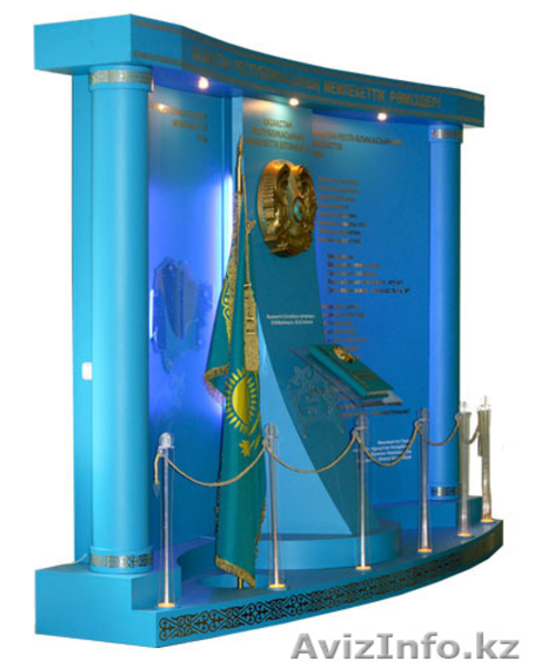 Объемные стенды с изображением госсимволов  - Изображение #1, Объявление #852925