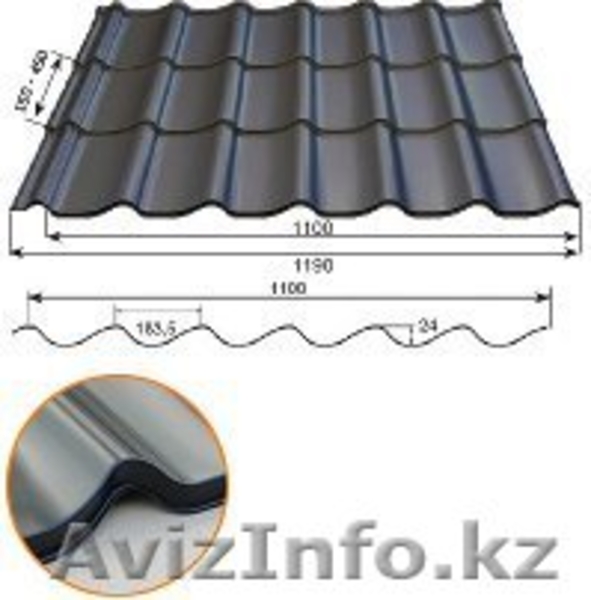 Металлочерепица "Супер Монтерей" - Изображение #2, Объявление #922369