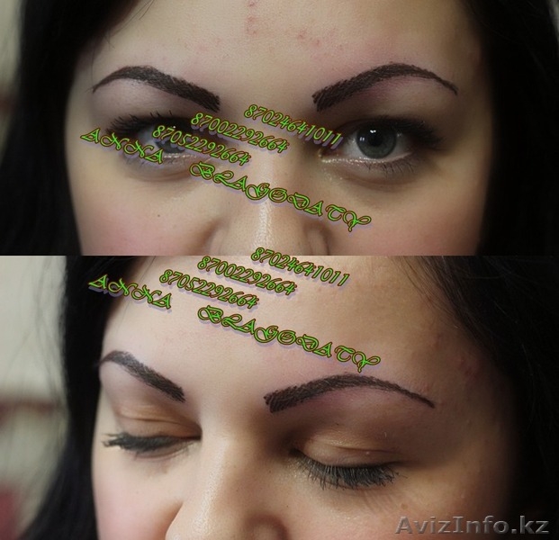 татуаж бровей (волосковый и шотирование) - Изображение #4, Объявление #1012208