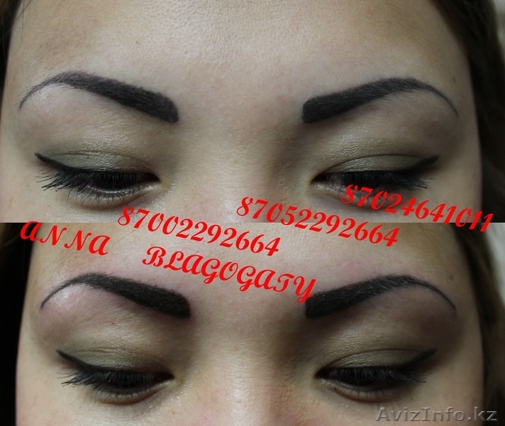 татуаж бровей (волосковый и шотирование) - Изображение #5, Объявление #1012208