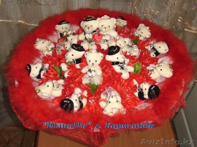 Эксклюзив от ЮлиаНы. Букеты из мягких игрушек и конфет. - Изображение #3, Объявление #1034645