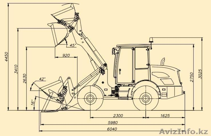 АМКОДОР Погрузчик 320 - Изображение #4, Объявление #1125251