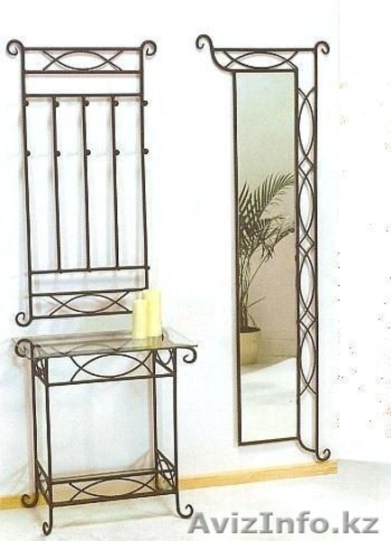 Изготовление кованой металлической мебели, кровать, вешалки - Изображение #9, Объявление #1176073