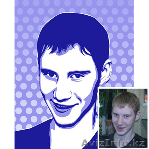 Портрет Поп-Арт, шаржи, классический портрет по фото - Изображение #3, Объявление #1156016