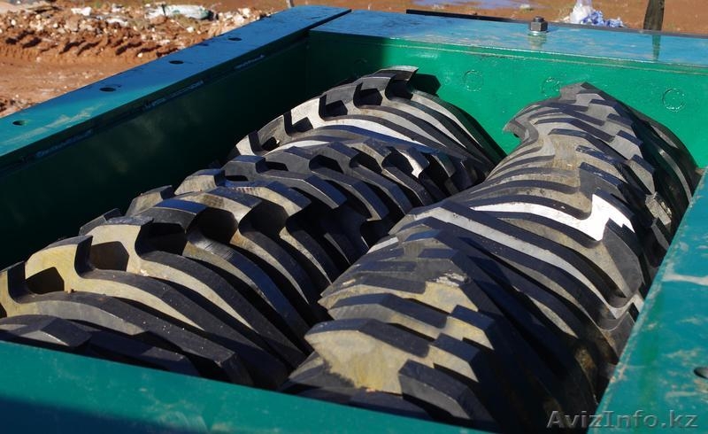 Шредеры, измельчители двухвалковые для ТБО, дерева, автомобильных шин - Изображение #2, Объявление #1249462