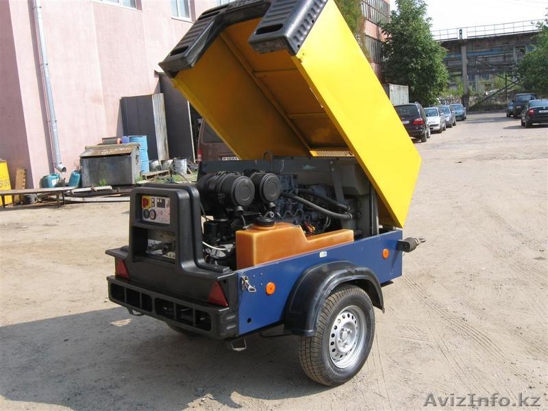 Передвижной дизельный компрессор с производительностью 3,8 м.куб.мин - Изображение #3, Объявление #1308953