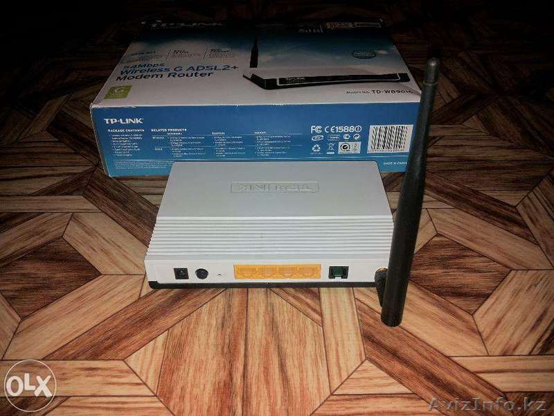 Модем TP-Link TD-W8901G со встроенным Wi-Fi роутером - Изображение #3, Объявление #1311872