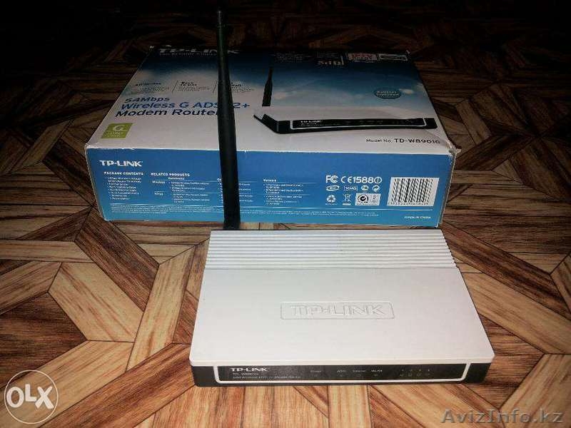 Модем TP-Link TD-W8901G со встроенным Wi-Fi роутером - Изображение #2, Объявление #1311872