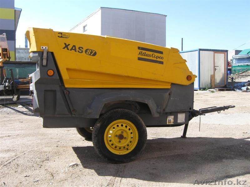 Компрессор передвижной дизельный Atlas Copco XAS 87(Бельгия) - Изображение #1, Объявление #1308812