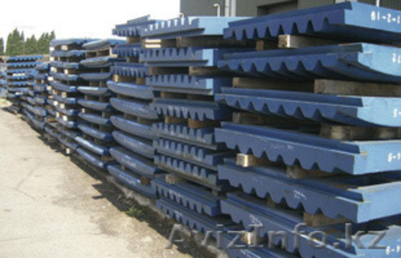 Дробящие плиты, футеровка конуса, билы, запчасти для дробилок  - Изображение #4, Объявление #1331410