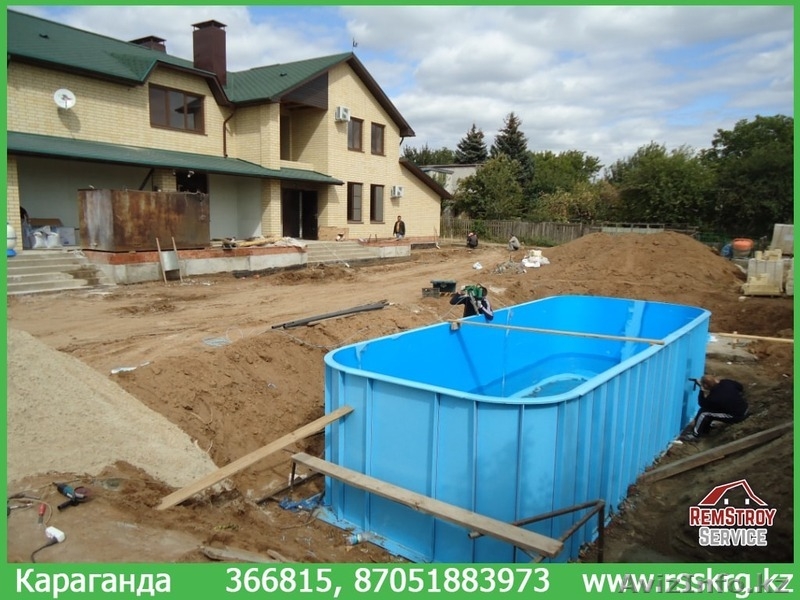 Бассейны с нуля под ключ Строительство бассейнов в Караганде и Карагандинской об - Изображение #3, Объявление #1344670