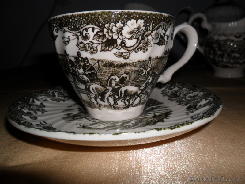 Продам фаянсовый чайный сервис, Англия - Изображение #5, Объявление #1353504