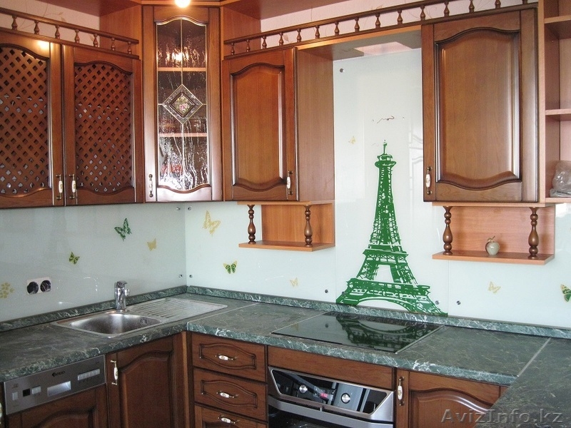 Стеклянные фартуки (скинали) для кухни - Изображение #1, Объявление #1355812