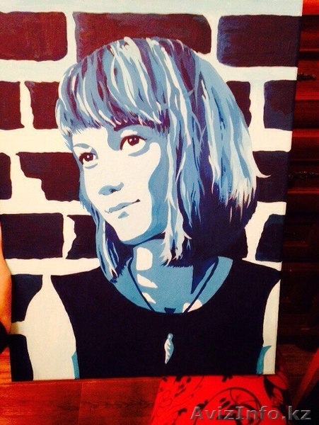 Поп арт портрет в Караганде - Изображение #4, Объявление #1366533