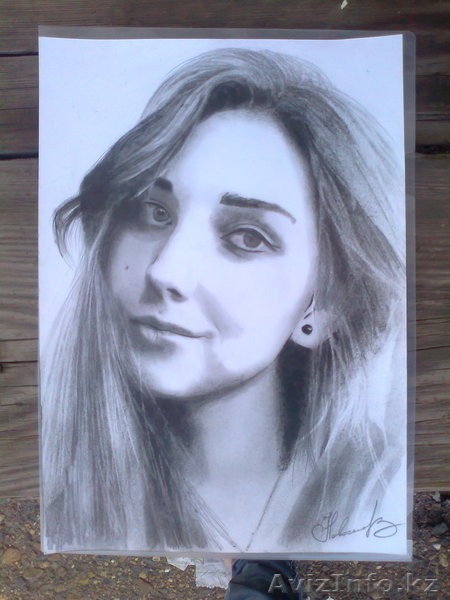 Портрет с фотографии. на заказ. Рисую портреты на зака. карандашом - Изображение #1, Объявление #1441527