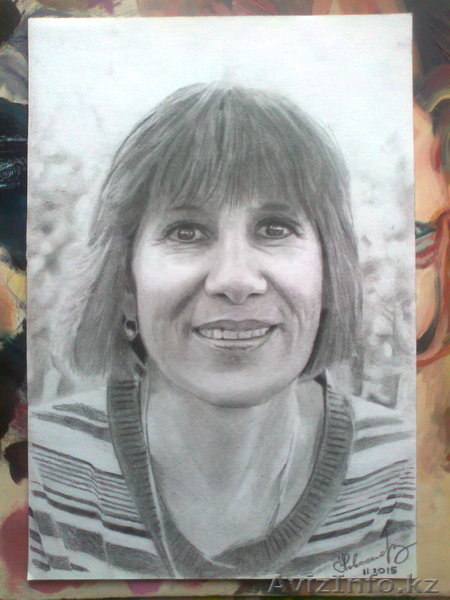 Портрет с фотографии. на заказ. Рисую портреты на зака. карандашом - Изображение #3, Объявление #1441527