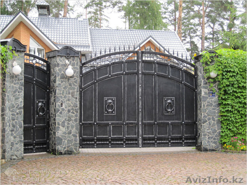 Ворота. Автоматические распашные ворота - Изображение #1, Объявление #1461884