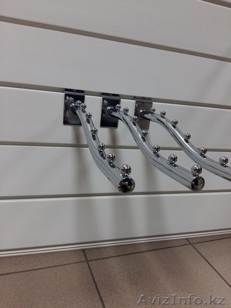 Вешало на экономпанель толстое изогнутое 7 шариков 400мм. - Изображение #1, Объявление #1497946