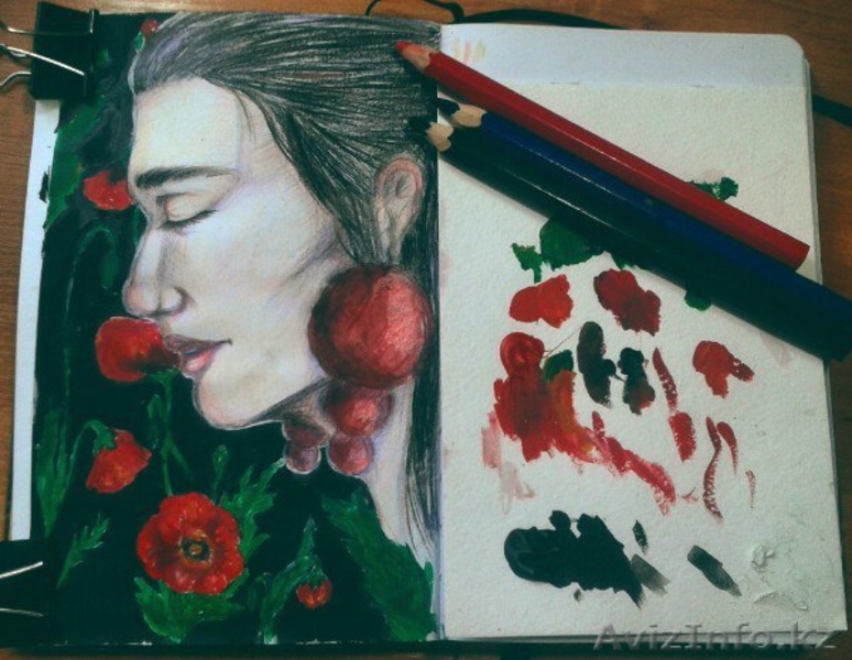 Рисую портреты и картины на заказ! - Изображение #8, Объявление #1513488