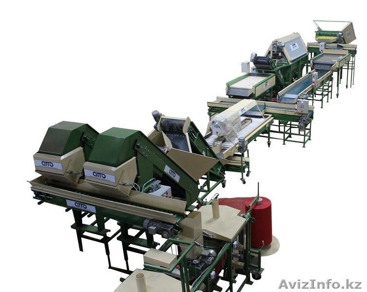 линия мойки,полировки,сортировки,калибровки,фасовки,упаковки овощей - Изображение #2, Объявление #1368266