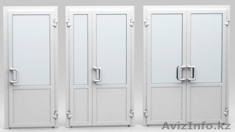 Пластиковые и алюминиевые двери и входные группы. Акция. Низкие цены - Изображение #2, Объявление #1590974