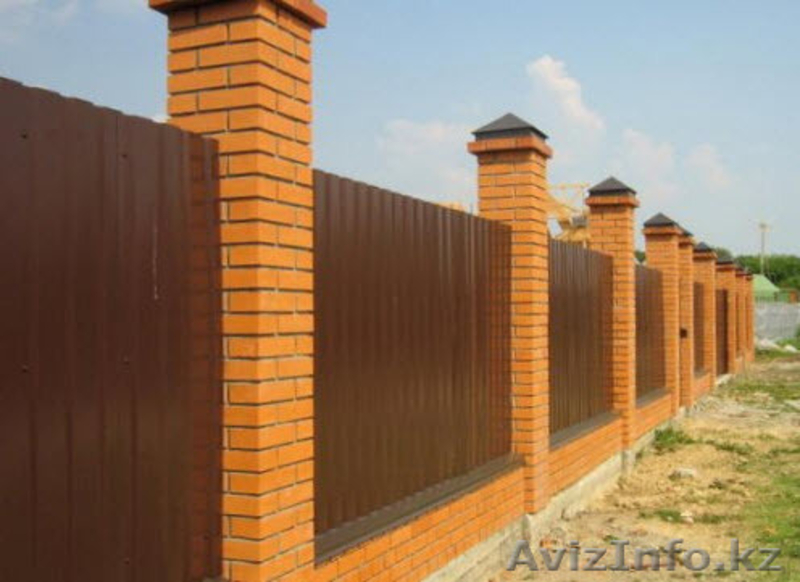 	Монтаж забора из профлиста - Изображение #2, Объявление #1604050