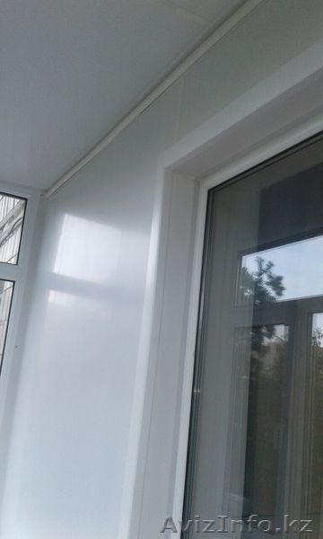 Обшивка балконной стены  с пластиковыми откосами.Низкие цены!Скидки! - Изображение #1, Объявление #1354280