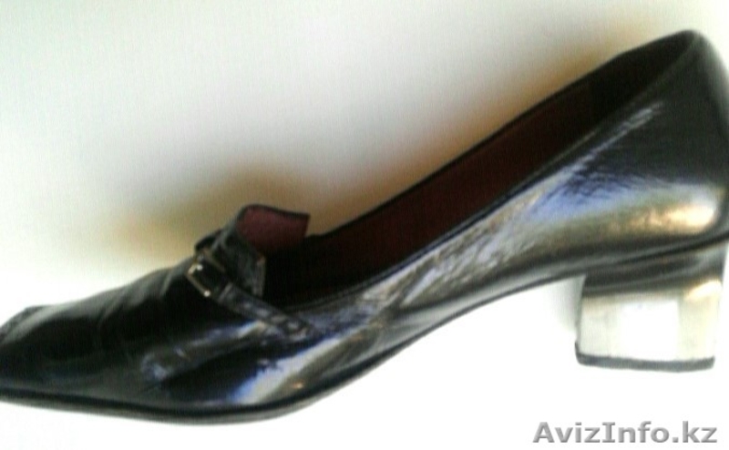 Туфли итальянские кожаные лакированные. р-р 38. б/у. - Изображение #1, Объявление #1640489