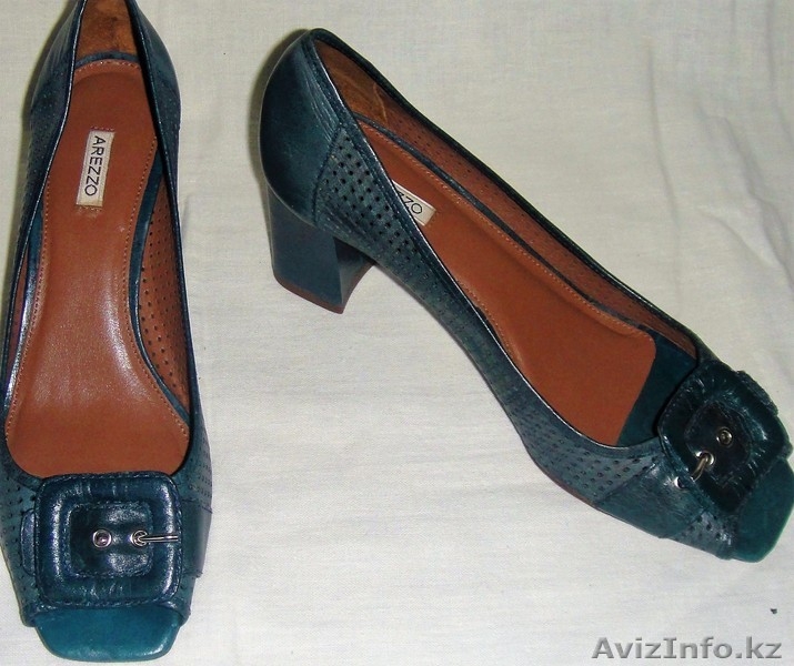 Туфли летние, кожаные, размер 38, б/у. - Изображение #3, Объявление #1640484