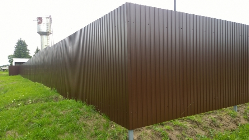 Монтаж забора из профлиста от ТОО "УютСтройКараганда" - Изображение #2, Объявление #1653787