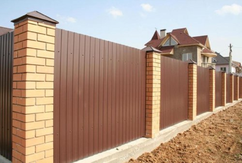 Монтаж забора из профлиста от ТОО "УютСтройКараганда" - Изображение #4, Объявление #1653787