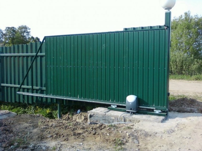 Монтаж забора из профлиста от ТОО "УютСтройКараганда" - Изображение #1, Объявление #1653787