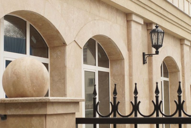 Облицовка фасадов травертином, гранитом и мрамором. - Изображение #4, Объявление #1659387