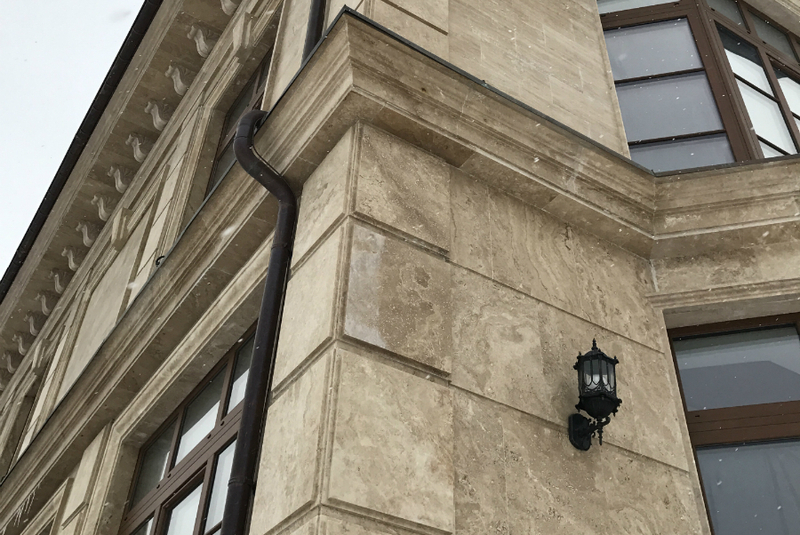 Отделка фасадов травертином от УютСтройКараганда - Изображение #2, Объявление #1659393