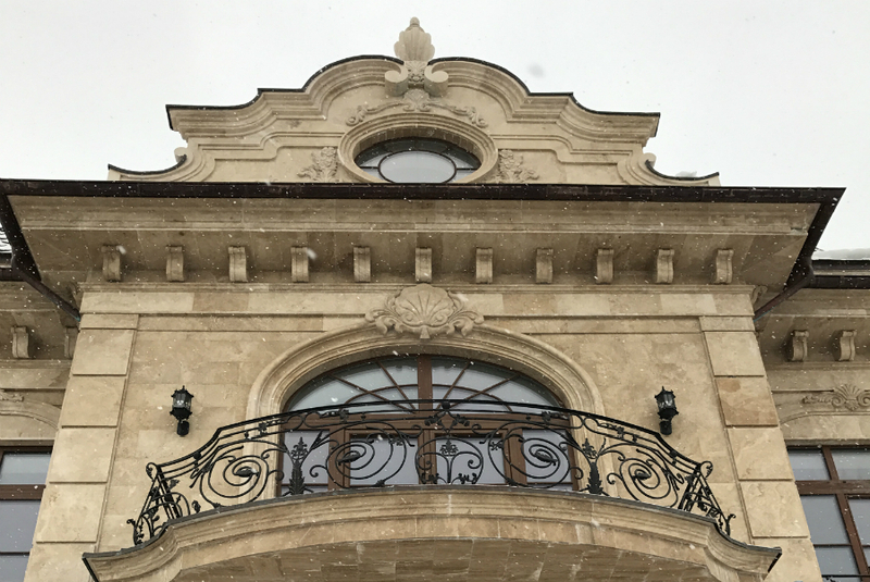 Отделка фасадов травертином от УютСтройКараганда - Изображение #1, Объявление #1659393