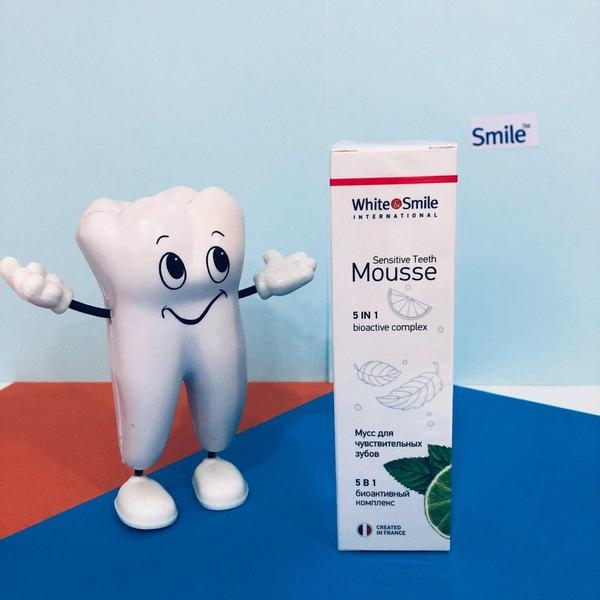 Мусс для чувствительных зубов Mousse 5v1 от White&Smile - Изображение #3, Объявление #1668796