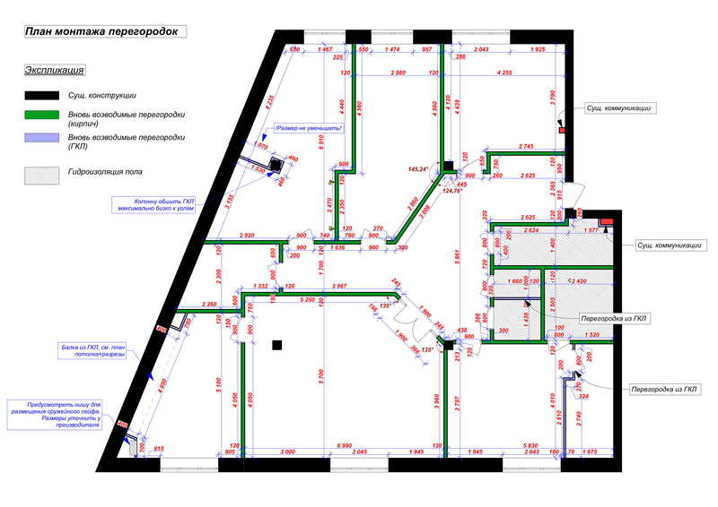 Планировочное решение квартир, домов, нежилых помещение, дизайнер - Изображение #3, Объявление #1671827